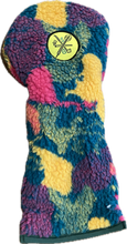 Load image into Gallery viewer, Dart Thrower Reversible Fleece Head Cover | Fruit Looper