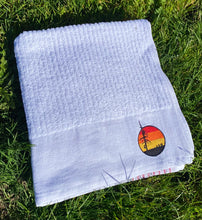 Load image into Gallery viewer, Bandon Buds Club Towel | Red Stripes