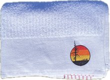 Load image into Gallery viewer, Bandon Buds Club Towel | Red Stripes