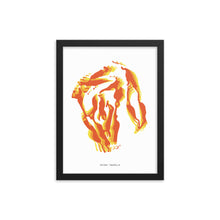 Load image into Gallery viewer, Old Mac Dystopo Map - Red (Framed)