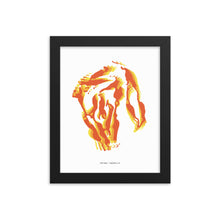 Load image into Gallery viewer, Old Mac Dystopo Map - Red (Framed)