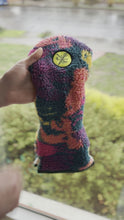 Load and play video in Gallery viewer, Dart Thrower Reversible Fleece Head Cover | Fruit Looper
