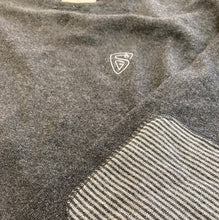 Load image into Gallery viewer, Cotton-Cashmere Crewneck | Black Heather