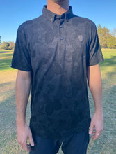 Load image into Gallery viewer, Suavanza Hawaiian Polo | Black