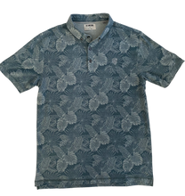Load image into Gallery viewer, Suavanza Hawaiian Polo | Blue Storm