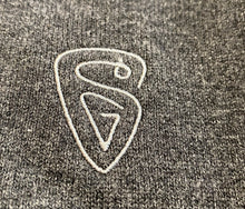 Load image into Gallery viewer, Cotton-Cashmere Crewneck | Black Heather