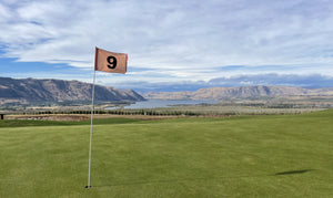 9th green at the new Scarecrow course