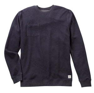 Suave City Pocket Crewneck | Navy
