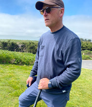 Load image into Gallery viewer, Suave City Pocket Crewneck | Navy
